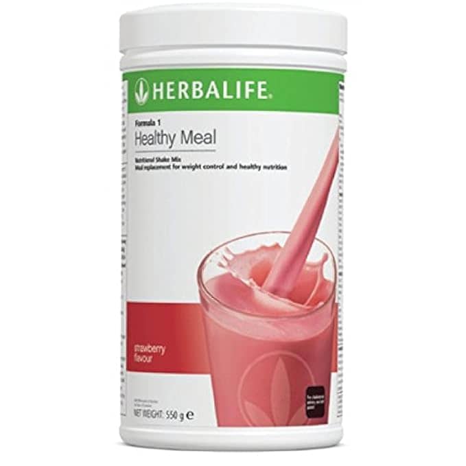 Herbalife maistinis kokteilis "Braškinis Malonumas"