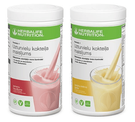 Herbalife kokteilių rinkinys 2 vnt.